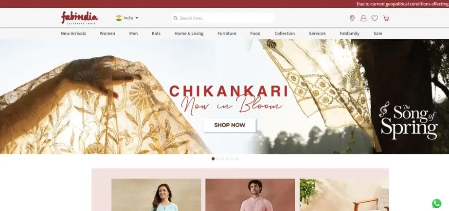Best Franchise in India - fabindia