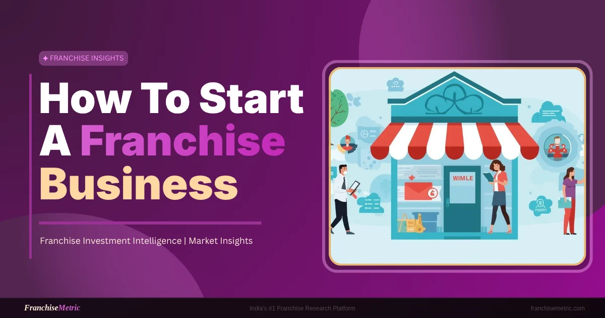 How to start a franchise business