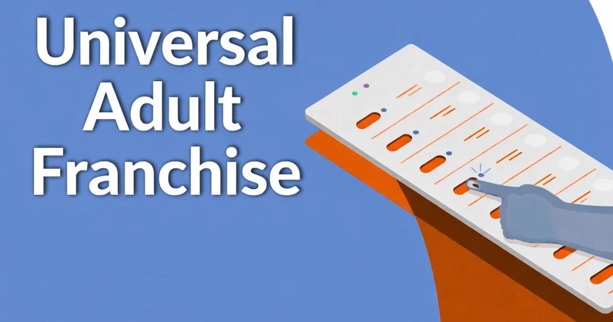 universal adult franchise
