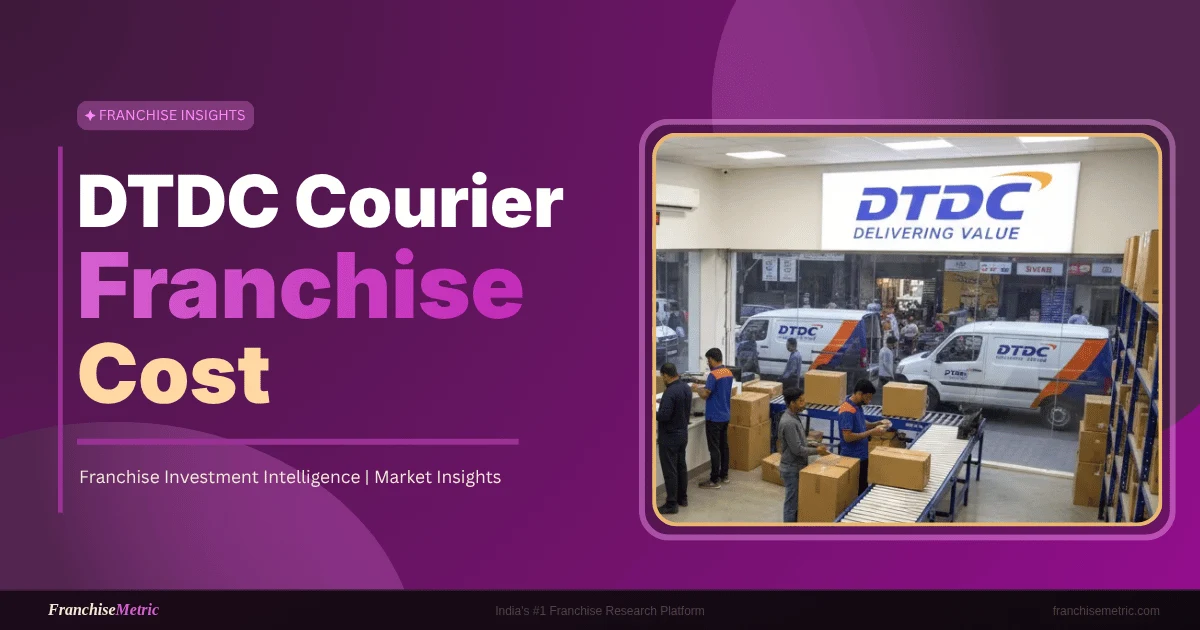 DTDC Courier Franchise Cost