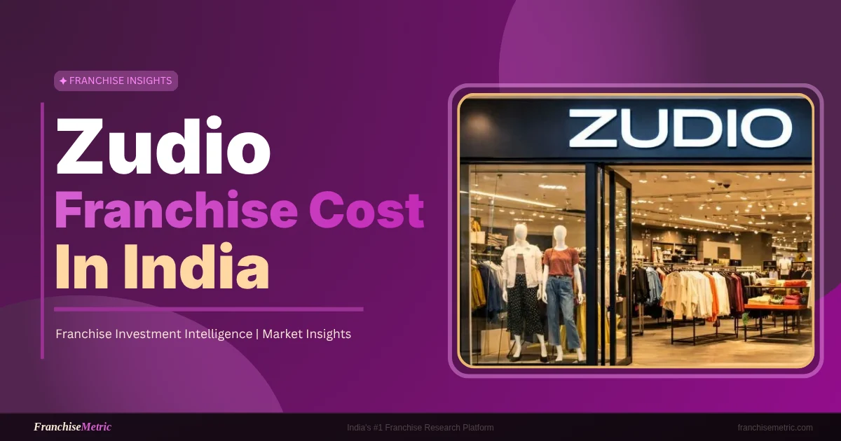 Zudio Franchise Cost In India