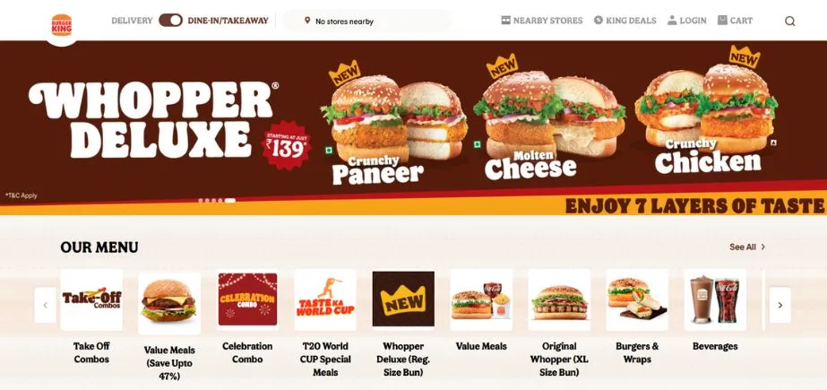Food Franchise Opportunities - Burger king