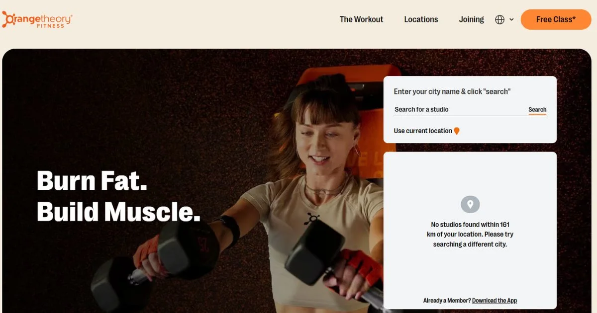 Health and Fitness Franchise - Orangetheory