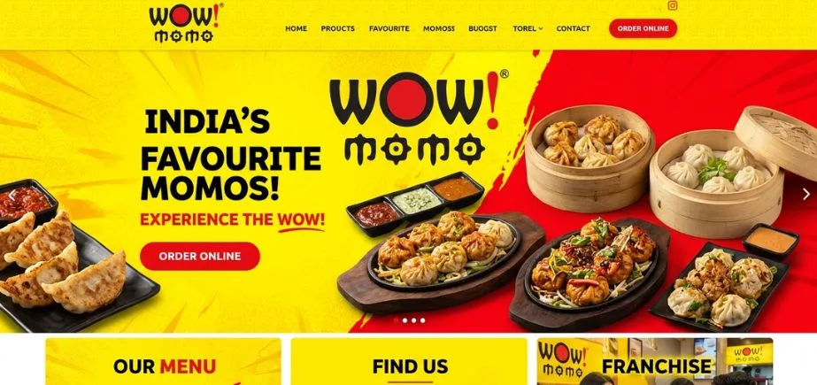 wow momo franchise cost